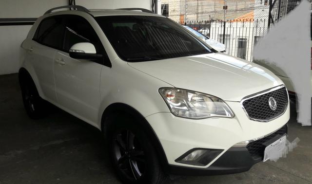 Vendo/TR Ssongyong Korando AWD Diesel 2012 Cor Branca