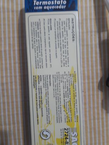 Termostato master com aquecedor novo - Foto 3