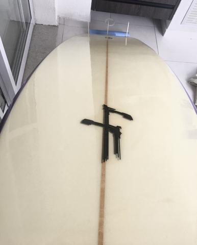 Funboard 7,5 c/ capa térmica e todos acessórios - Foto 5