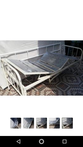 Cama hospitalar grade removível cabeceira e pés reguláveis - Foto 3