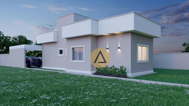 Casa com 3 dormitórios à venda, 110 m² por R$ 500.000 - Bela Vista - Rio das Ostras/RJ - Foto 2