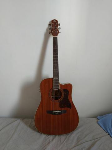 Vendo Violão strinberg folk sd20c mogno (troco por guitarra e cubo)