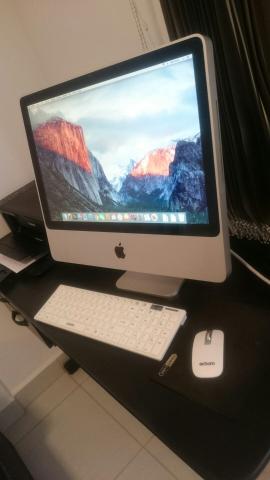 Imac 20 polegadas core 2 duo HD 500 4 gb