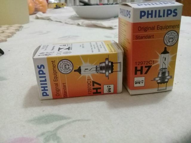 Lâmpada H7 forte 100w aceito cartão - Foto 3