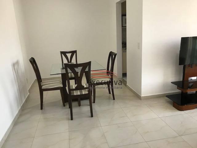 Apartamento com 1 dormitório para alugar, 57 m² por R$ 1.850,00/mês - Jardim das Colinas - - Foto 13