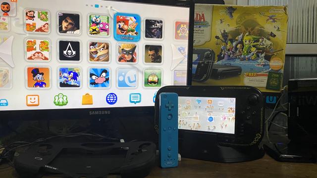 Nintendo Wiiu Edição limitada Zelda Destravado - Foto 6