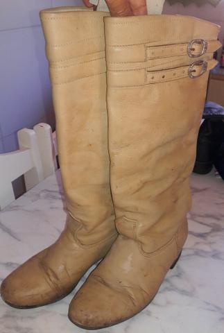 Botas Gaucho Couro Leg No 39