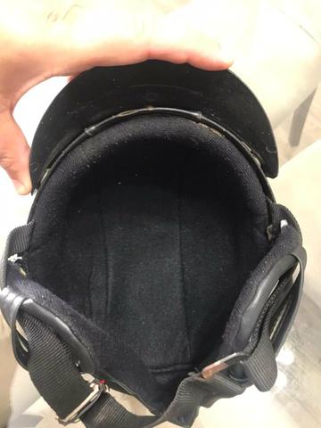 Capacete Couro Custom Harley - Foto 5