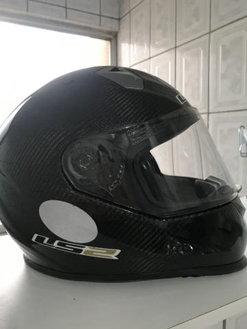 Capacete LS2 fibra de carbono - Foto 6