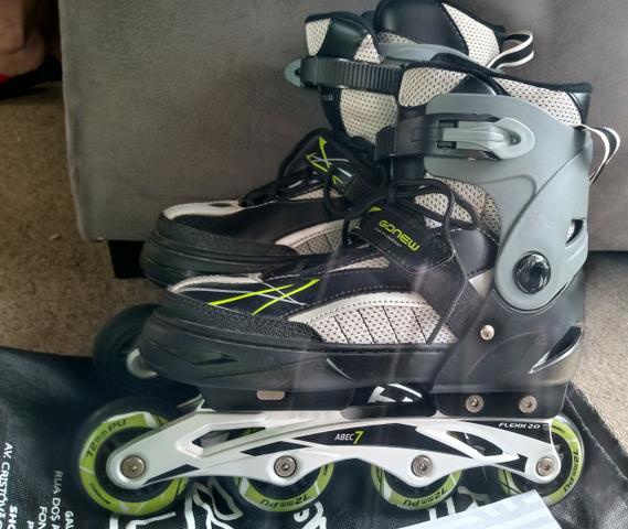 Roller patins ajustáveis - Foto 3