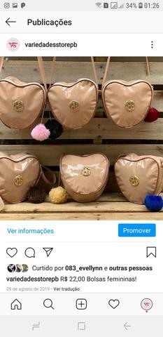 Bolsas femininas