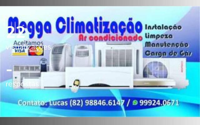Instalação e manuntençao de ar condicionado