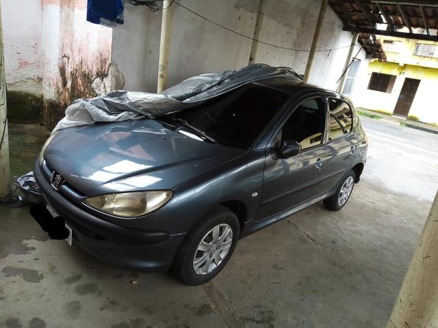 Peugeot 206 vendo ou troco moto de menos valor - Foto 2