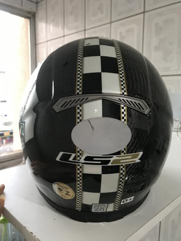 Capacete LS2 fibra de carbono - Foto 4