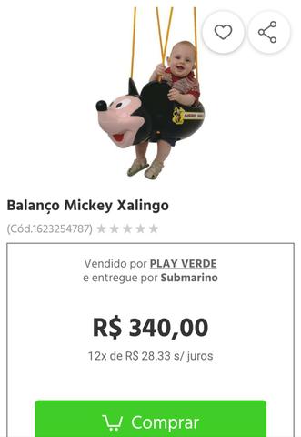 Balanço infantil Mickey - Foto 5