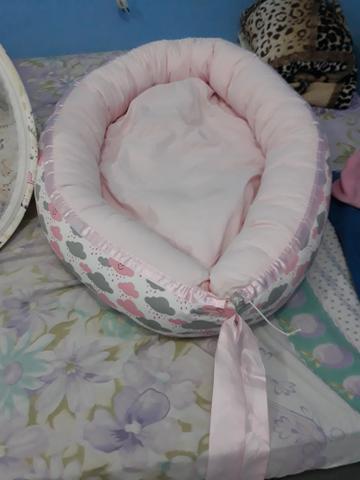 Vendo ninho de bb menina rosa