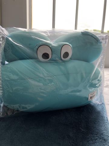 Almofada para banho baby pil Azul