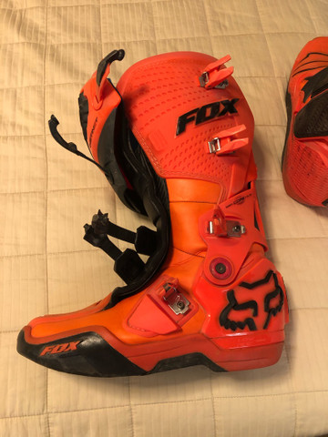 bota fox instinct branca