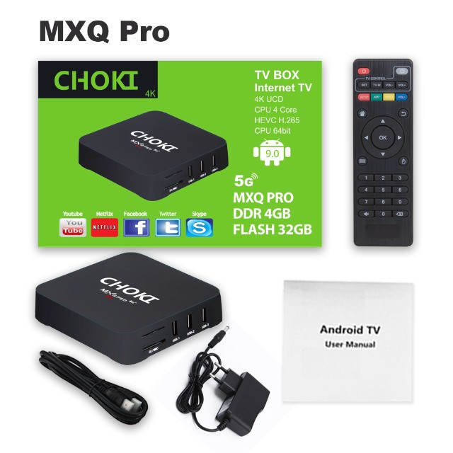 Tv box Choki - Mxq pro