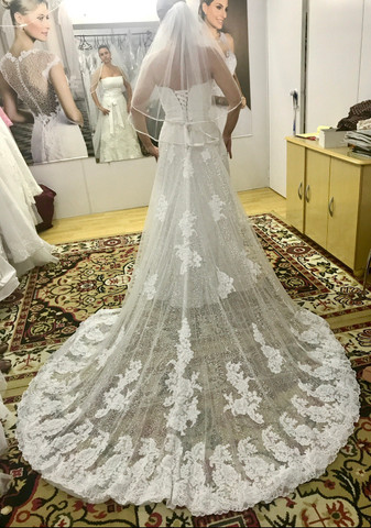 vestido de noiva maravilhoso