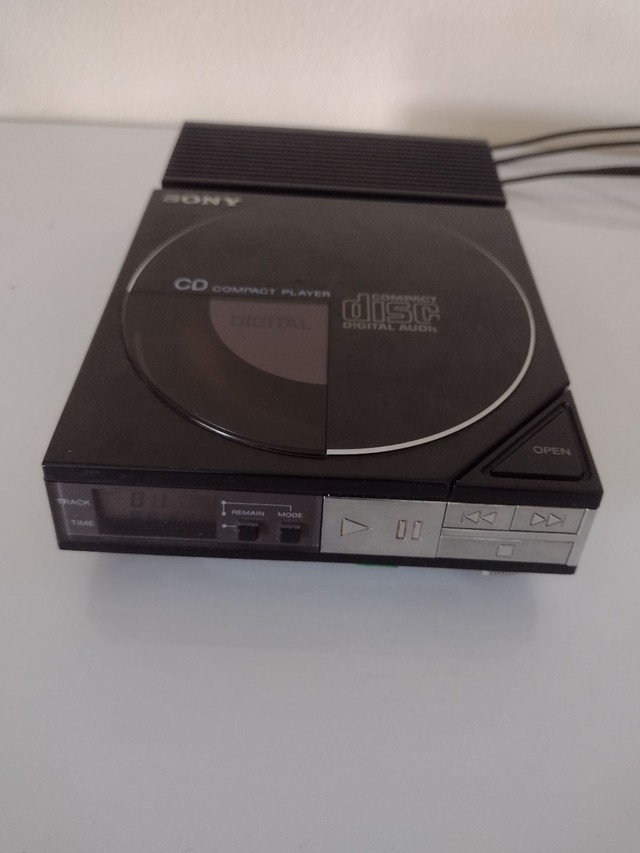 Diskman antigo e raro Sony 