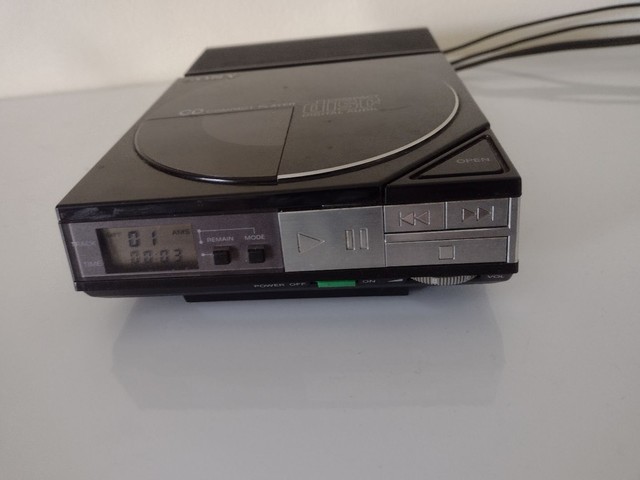 Diskman antigo e raro Sony  - Foto 5