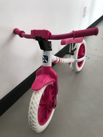 Bicicleta infantil sem pedal
