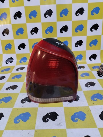 Lanterna Esquerda Fume Volkswagen Gol Bola 1995 A 1999 C Detalhe 