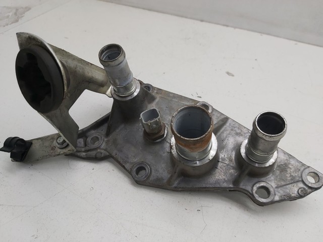Carcaça válvula termostatica Nissan versa 1.0 3cc 2018 orig  - Foto 3