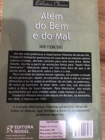 Livro Nietzsche  - Foto 2