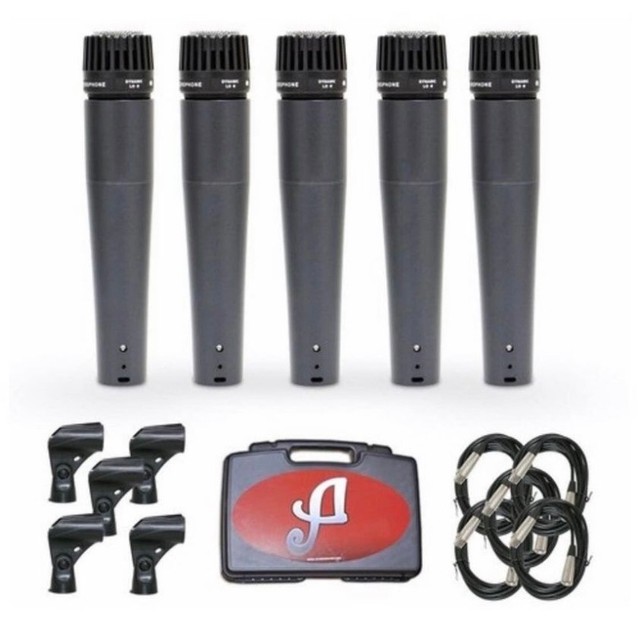 KIT DE 5 MICROFONES ARCANO MODELO RENIUS-7 