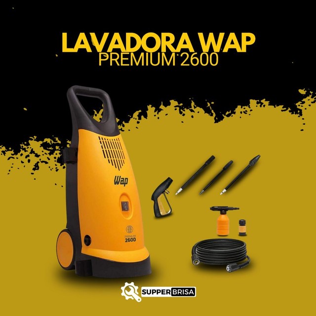 Lavadora de alta pressão 2400 libras 