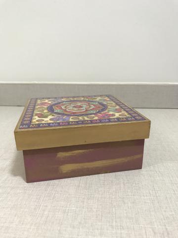 Caixa Artesanal Mandala - Foto 2