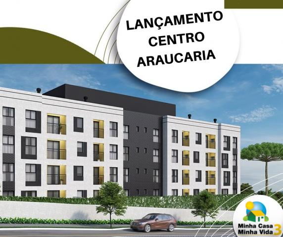 .more no centro de araucaria com entrada parcelada 60x sem juros
