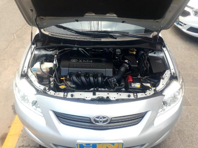 Toyota corolla xei automático motor 1.8 16v vvt-i flex 4p prata ano 2009 ipva2019pgvist - Foto 5