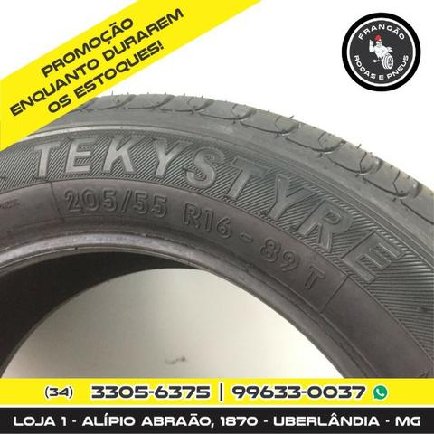 Vendo 4 Pneus 205/70 R15 Remold Tekystyre - Foto 2