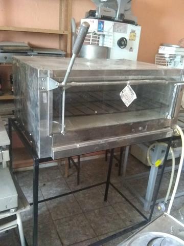 Forno a gás inoxidável
