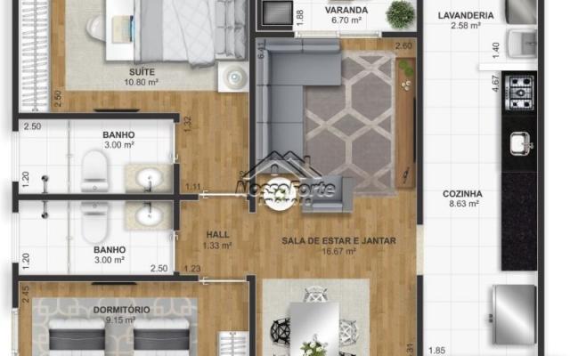 Lançamento Apartamento na Vila Assunção em Praia Grande - Foto 16
