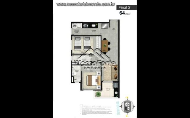 Lançamento Apartamento no Canto do Forte em Praia Grande - Foto 7