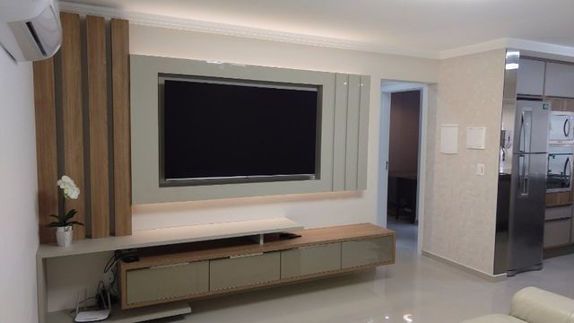 Apartamento à 300m mar com 02 dorms, novo, excelente mobilia!!! - Foto 12