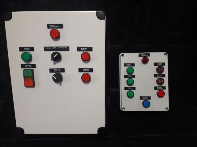 Painel Elétrico / Quadro Comando / Automático e Manual Bomba - Foto 3