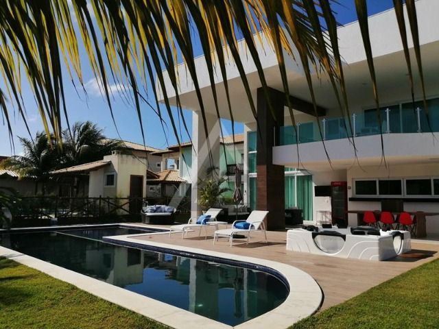 Casa de luxo mobiliada 6 quartos em Guarajuba/Camaçari-BA - Foto 2