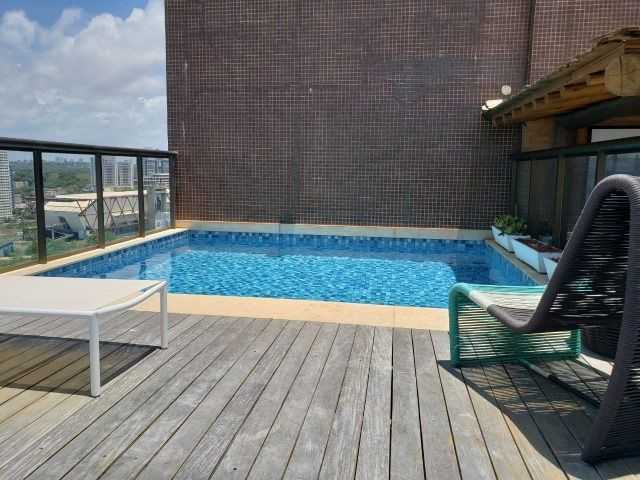Cobertura em jardim armação 4 quartos vista mar armários - Foto 19