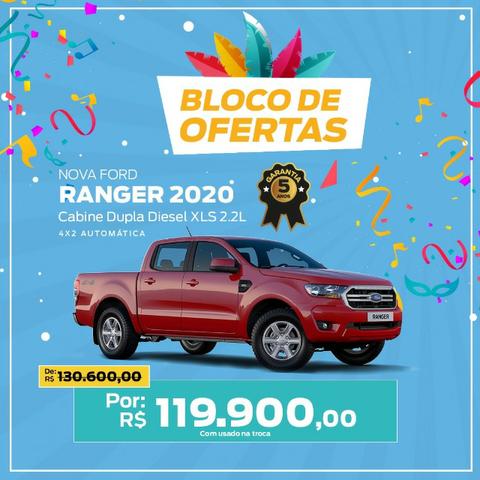 Ford Ranger Cabine Dupla XLS 2.2 *4x2* Automática 2020 "0km" - Polyanne *