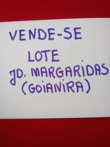 Vendo ágio lote jardim das Margaridas saída Goianira(40.000,00)