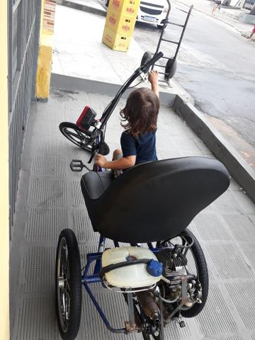 Trciclo Drem Bike Praiano Motor 75 Cilindradas Show!! top Mesmo - Foto 3
