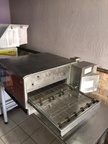 Forno esteira de pizza elétrico 220v - Foto 2