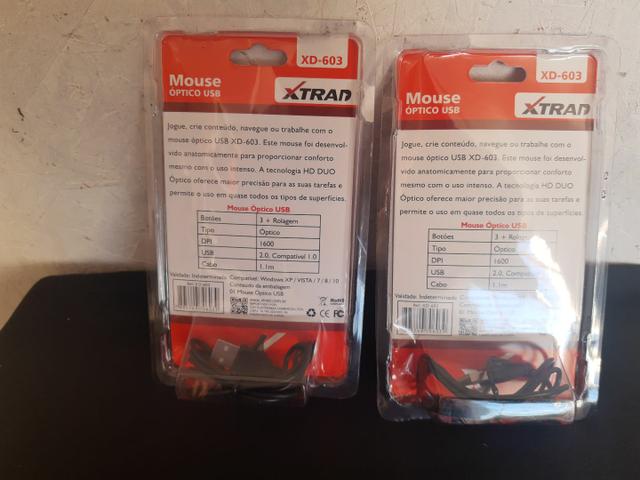 Mouse com fio USB XTRAD - Foto 3