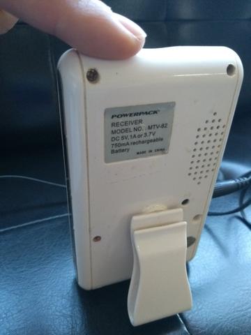 Baba eletrônica Powerpack baby monitor - Foto 6