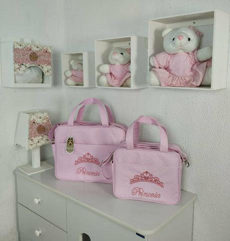 Kit Bolsa Maternidade Class Baby 2 Peças Menina